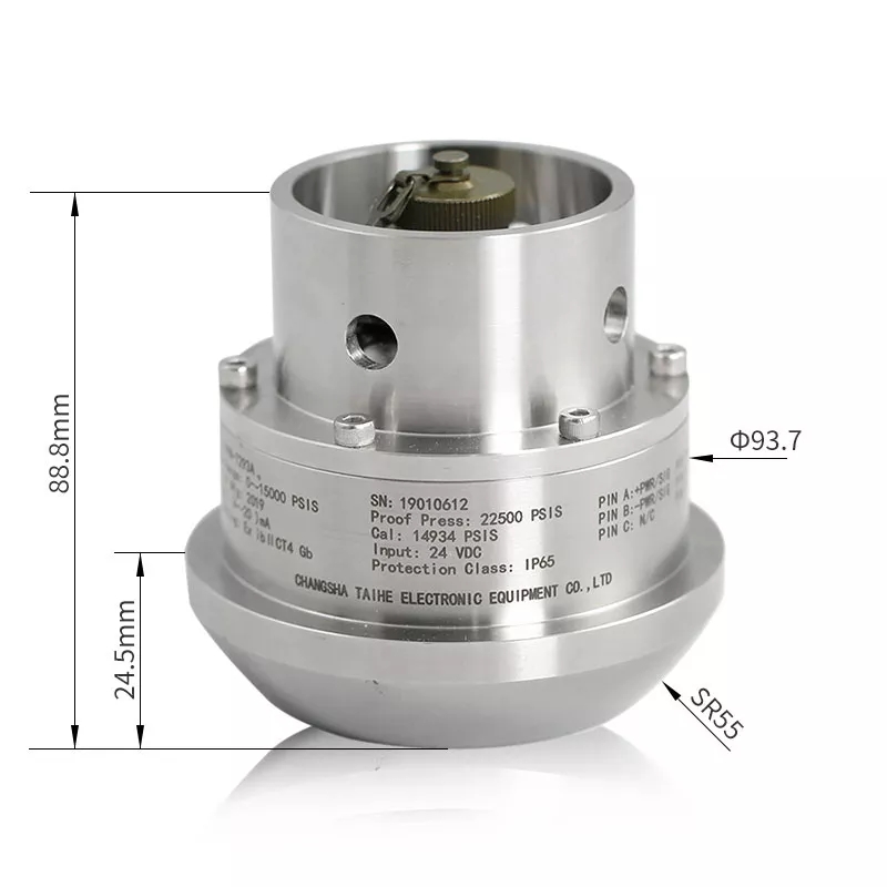 product-Kaidi KD-CYYZ81 Union Pressure Transmitter IP67 Gauge Pressure For Hydraulic Fracturing-Kai-3