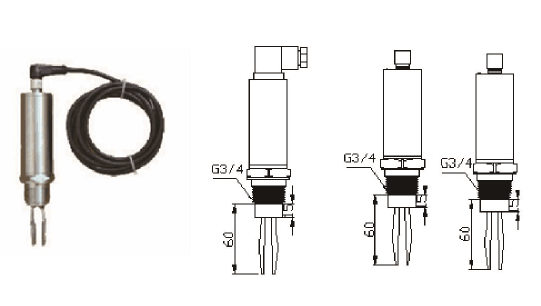 product-Kaidi KD YH301 Small Vibrating Fork Level Switch IP65 for Solid powder-Kaidi Sensors-img-2