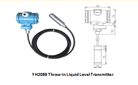 product-Kaidi KD YH 2088 Submersible Liquid Level Transmitter anti-impact and anti-lightning design--2