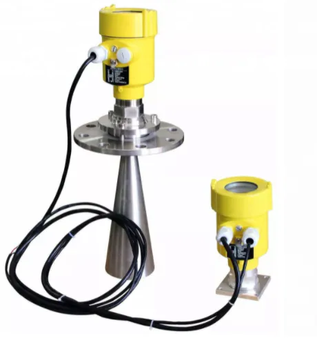 How to select the type of radar level meter facing different media