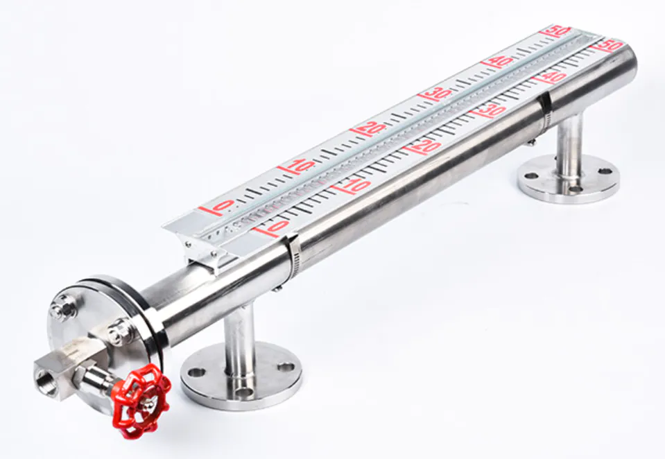 Magnetic flap level meter function introduction and use