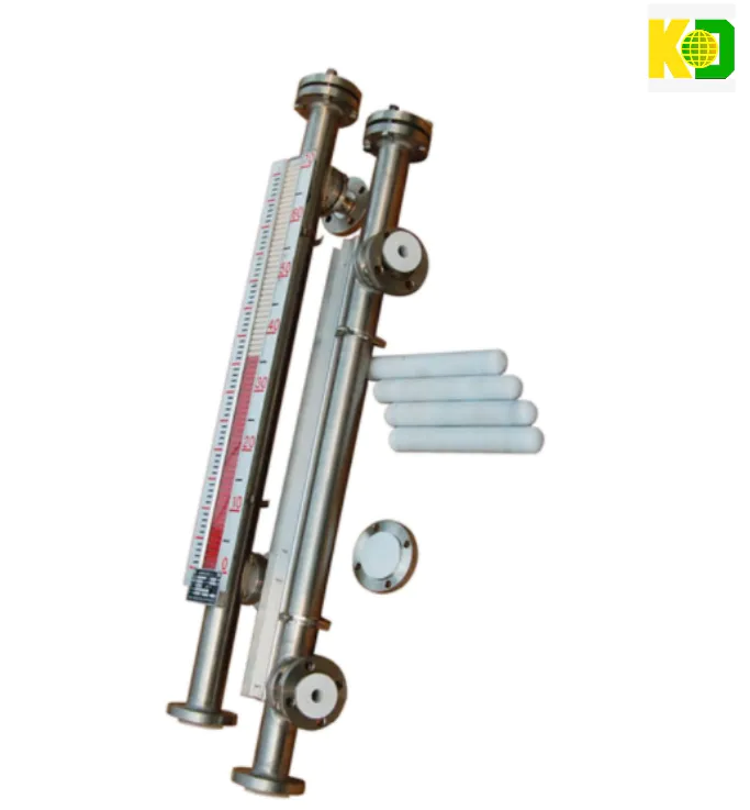 Magnetic flap level meter will often appear what failure? What is the solution?