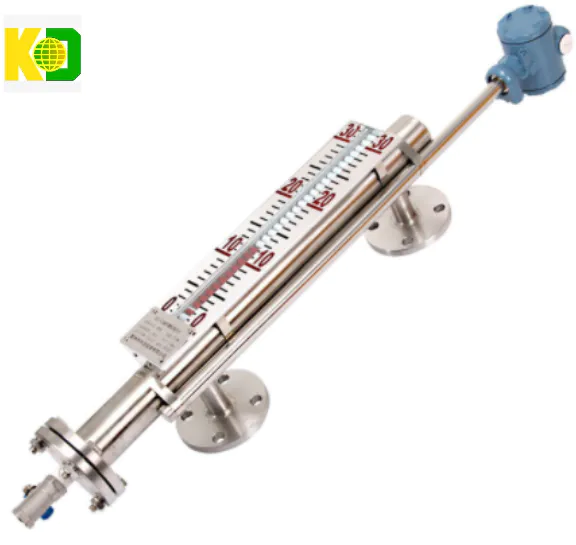 Top-mounted magnetic flip-flop level meter measurement blind spot and what are the response methods?