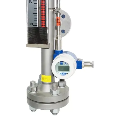 The main uses and installation and maintenance of magnetic flap level meter with remote transmission.