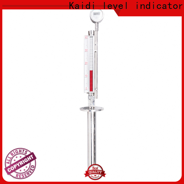 KAIDI magnetic type level gauge company for industrial