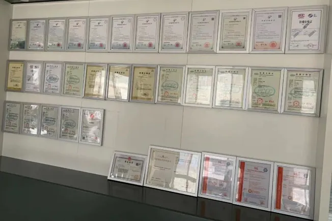 Certificates for Kaidi Company