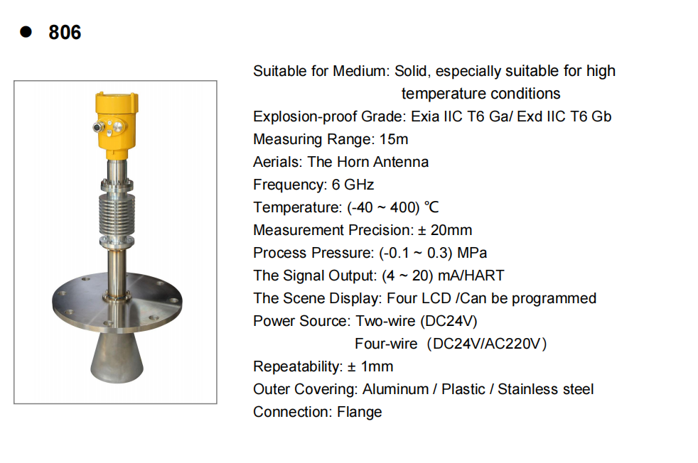 best guided wave radar level manufacturers for detecting