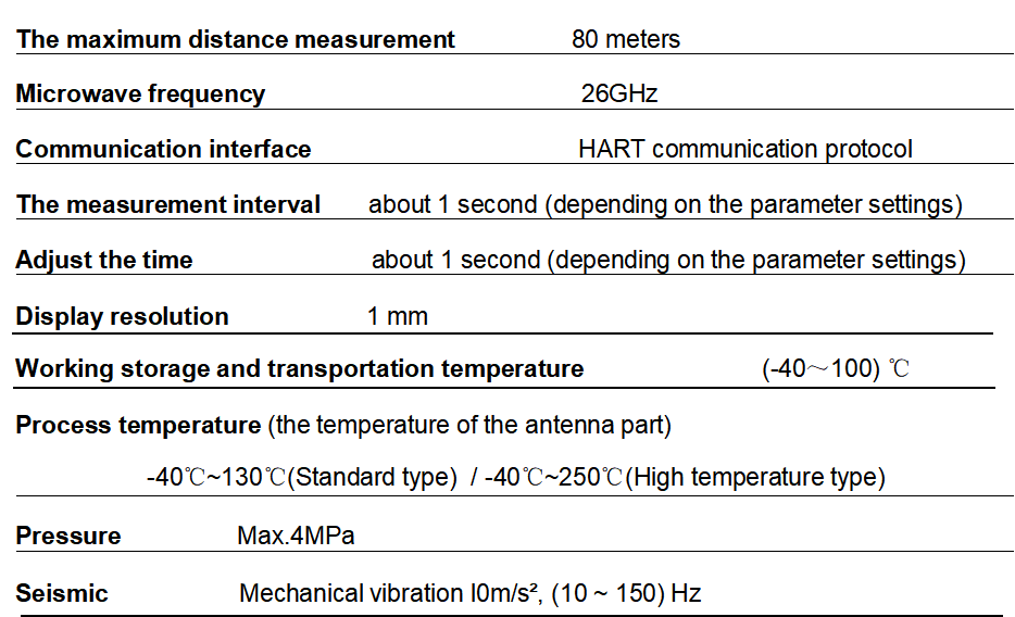 KAIDI custom radar type level transmitter suppliers for detecting-8