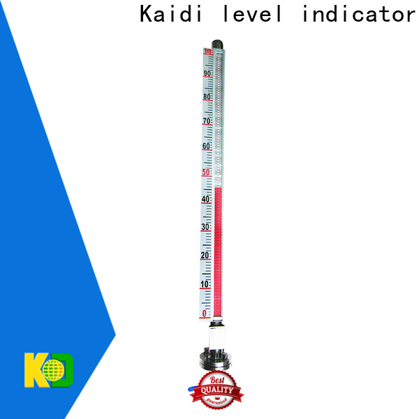 KAIDI top magnetic level gauge with switch supply for transportation