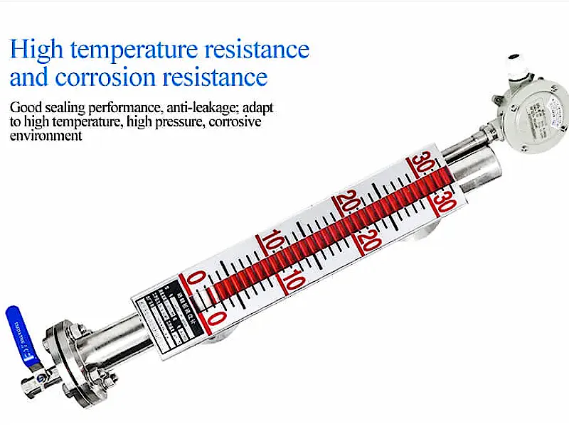 How to calibrate the magnetic flap level gauge with remote transmission?