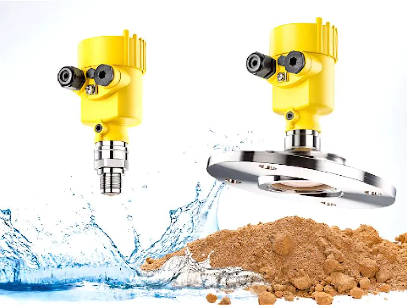 What should be paid attention to when using radar level gauge in starch production?