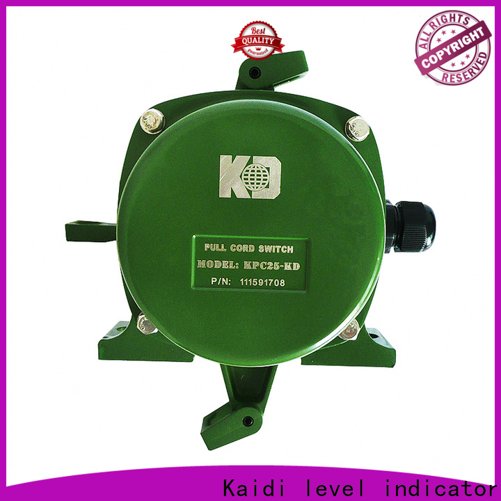KAIDI belt conveyor pull rope switch factory for industrial