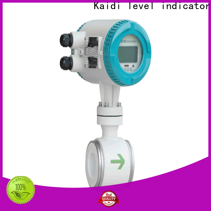 KAIDI battery powered electromagnetic flow meter manufacturers for transportation