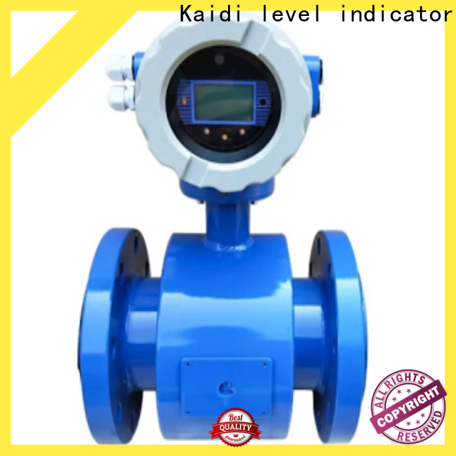 KAIDI electromagnetic water flow meter suppliers for work