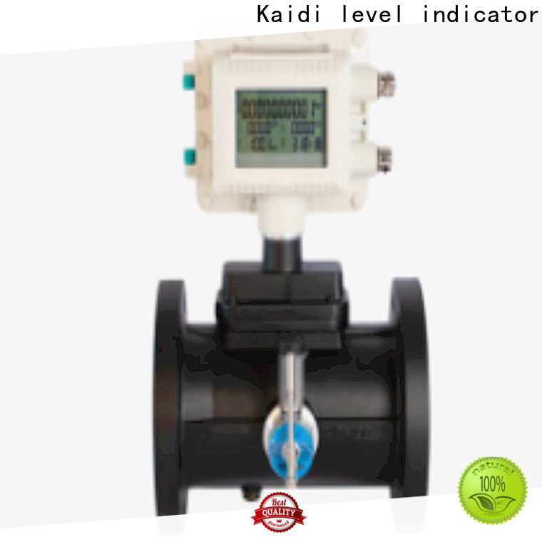 KAIDI high-quality turbine air flow meter factory for transportation