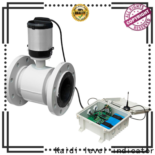 Kaidi Sensors battery operated electromagnetic flow meter company for work