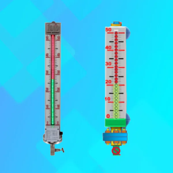 What is the reason for the false liquid level when using the Magnetic Sensitive dual color Level Gauge