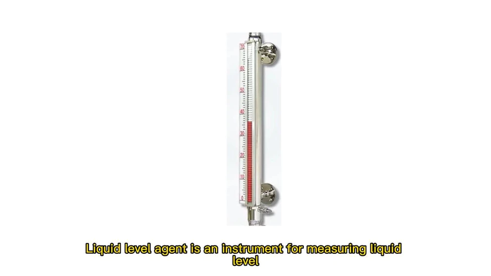 Magnetic flap level meter animation demonstration
