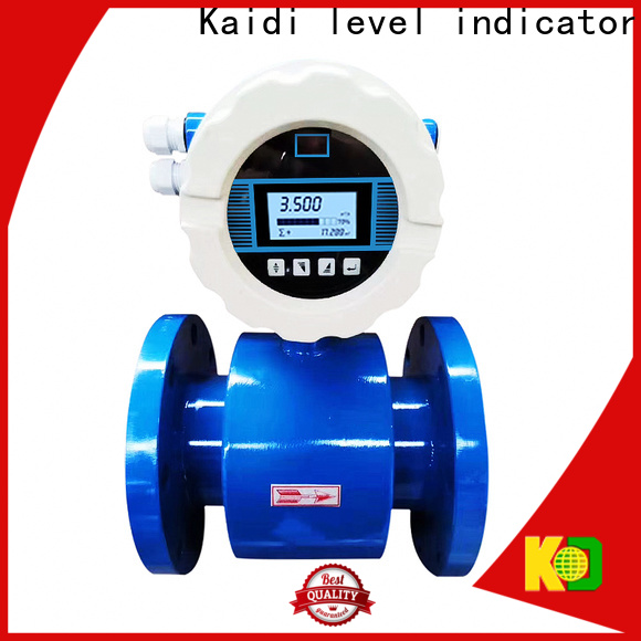 Kaidi Sensors battery powered electromagnetic flow meter factory for work