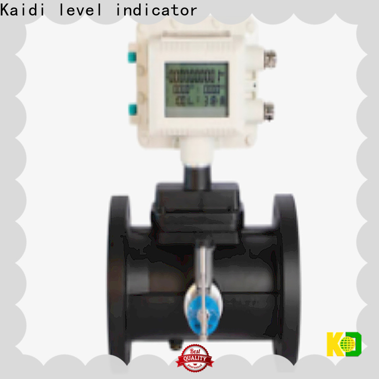 Kaidi Sensors mechanical turbine flow meter supply for transportation