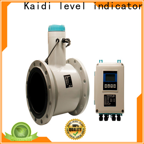 Kaidi Sensors battery powered electromagnetic flow meter factory for work