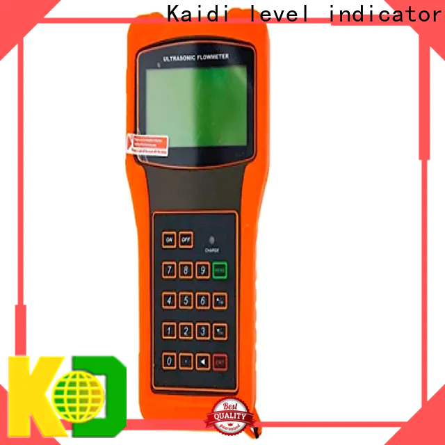 Kaidi Sensors top clamp on ultrasonic flow meter supply for industrial