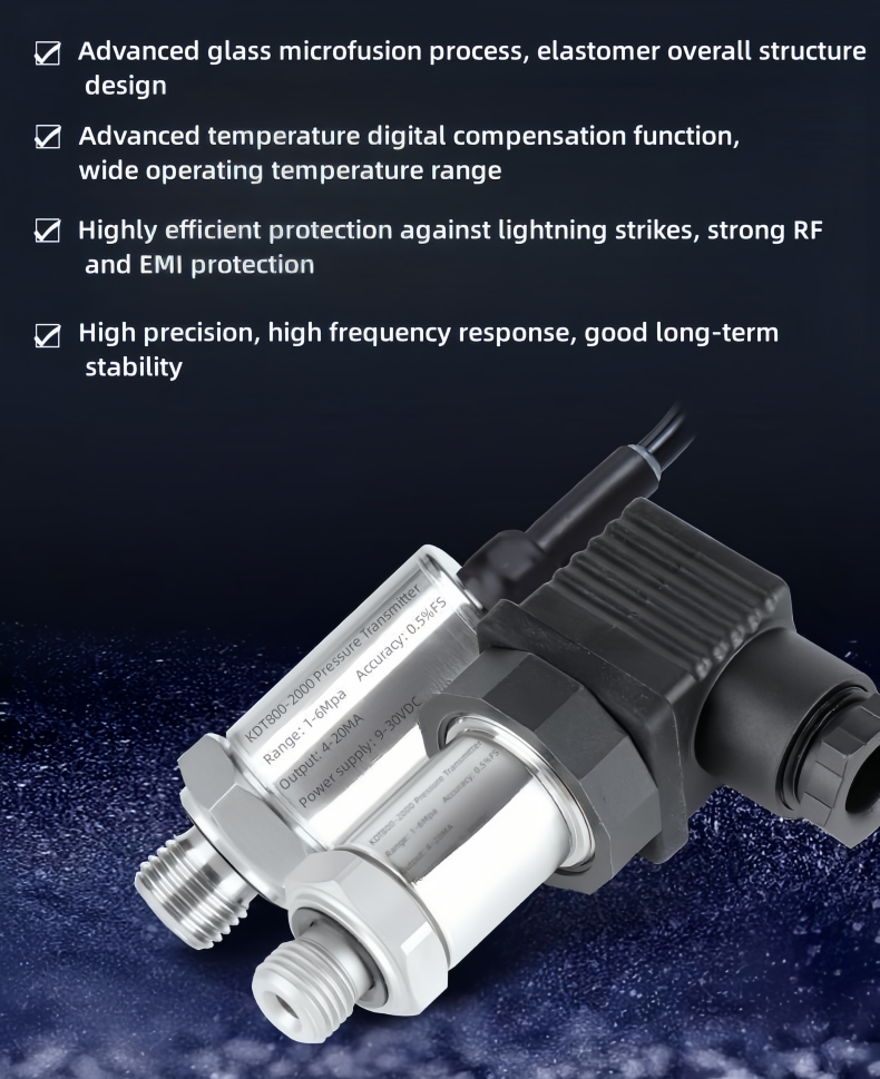 product-KDT800-2000 Industrial General Purpose Pressure Transmitter Glass Microfusion Core-Kaidi Sen-2