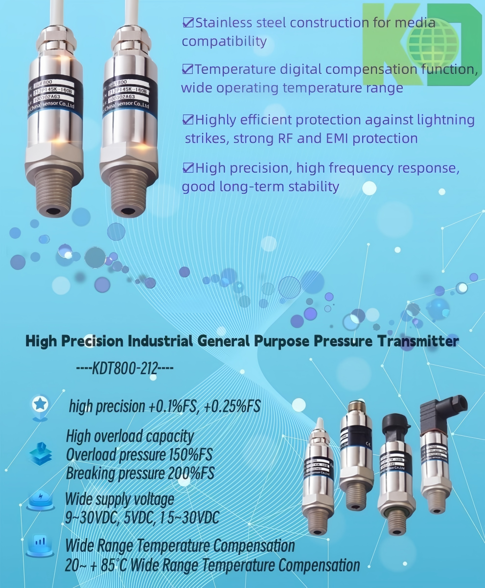 product-kaidi KDT800-212High Precision Industrial General Purpose Pressure Transmitter-Kaidi Sensors-2