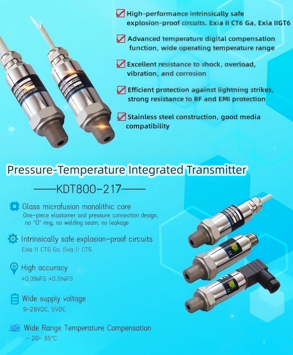 product-kaidi KDT800-217Pressure-Temperature Integrated Transmitter-Kaidi Sensors-img-2