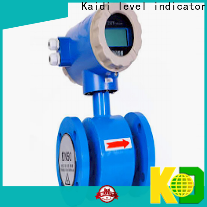 Kaidi Sensors electromagnetic water flow meter manufacturers for work