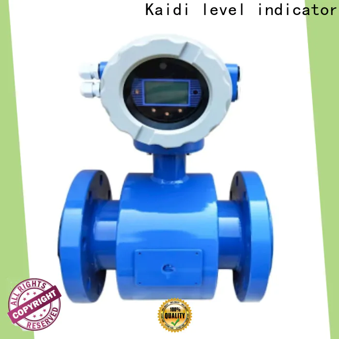 Kaidi Sensors custom insertion electromagnetic flow meter company for transportation
