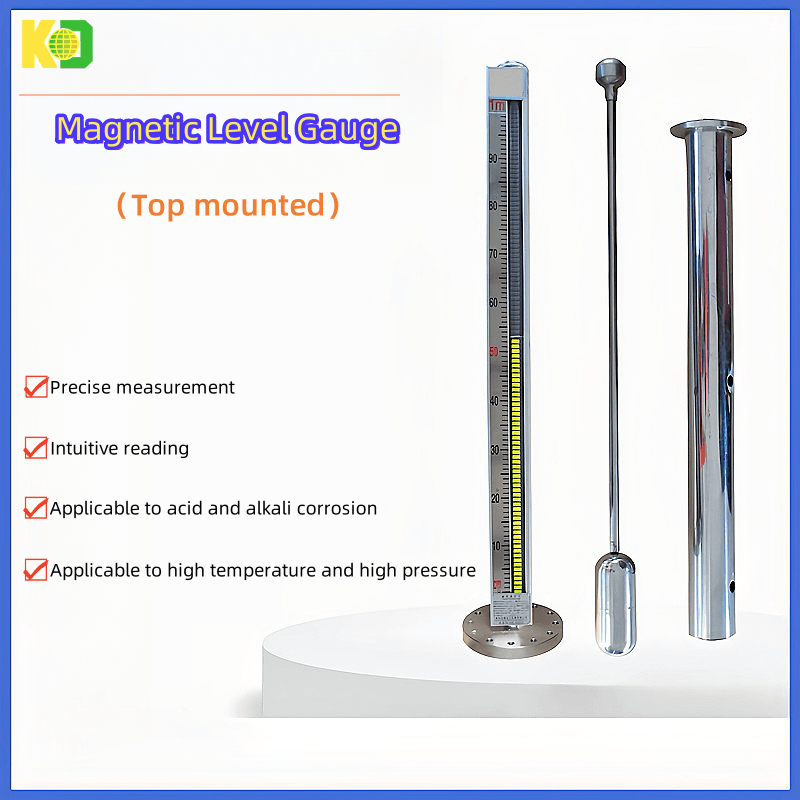 Kaidi KD UZD Top Mounted Magnetic Level Gauge for liquid level measurement of various underground storage tanks
