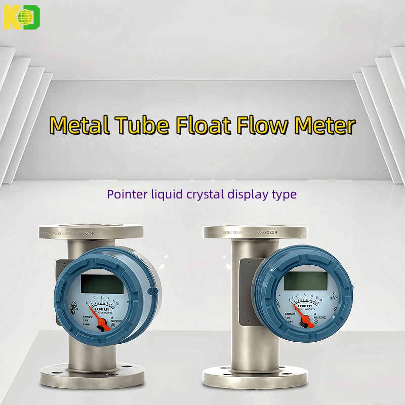 Kaidi KD YFFZ Metal Tube Float Flow Meter for Gas and Liquid Pointer Display Rotor Flow Meter Liquid Crystal Display Rotor Flow Meter