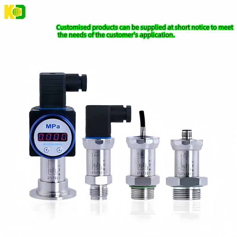 Kaidi KD-CYYZ51 Flat Membrane Pressure Transmitter For Paper Industry 304 Stainless Steel