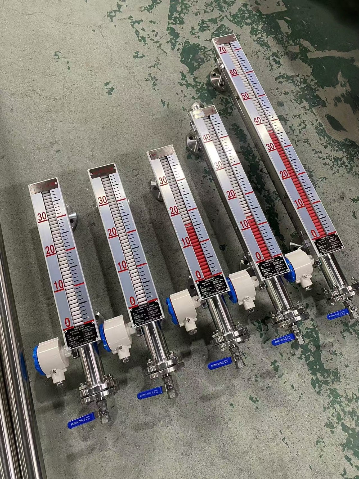 news-Say goodbye to frequent maintenance, kaidi magnetic flip-plate level meter makes liquid level m