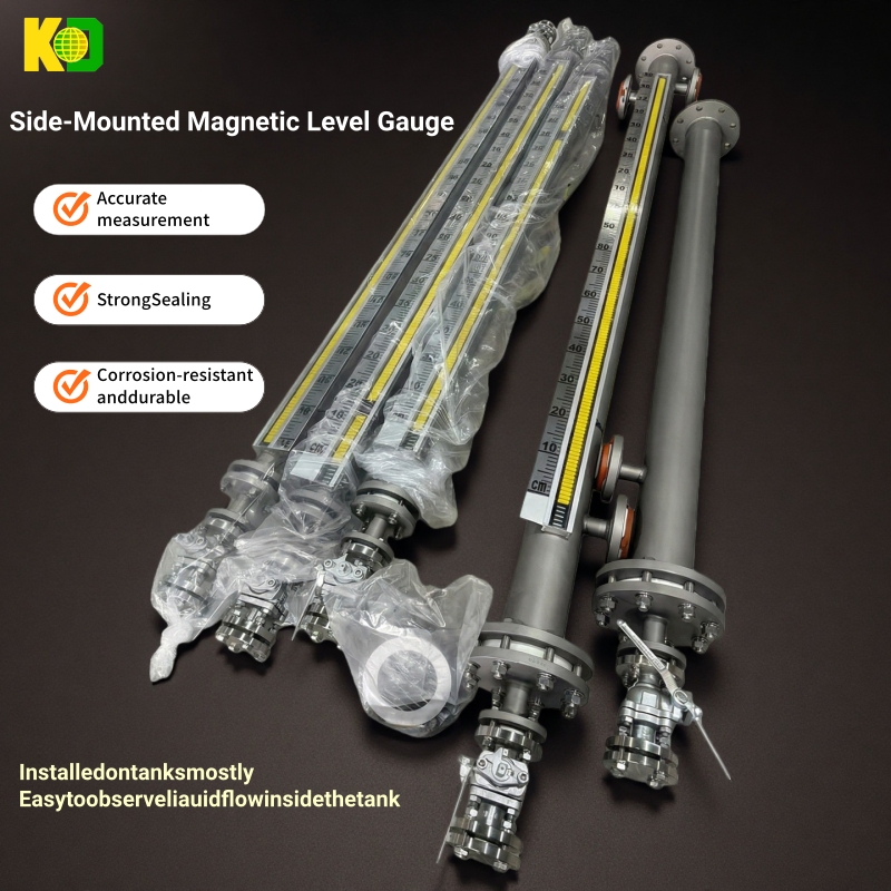 Kaidi KD Remote Magnetic Flap Level Gauge DC 4-20mA output