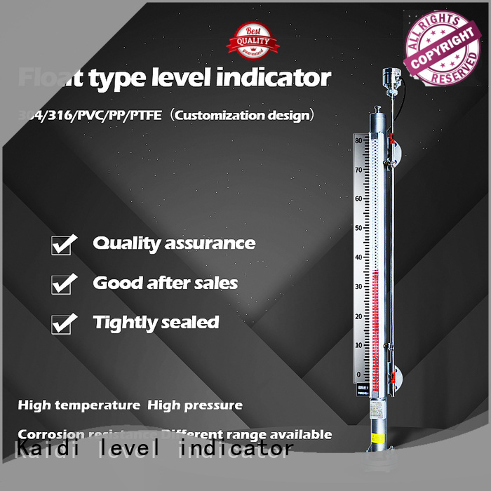 KAIDI magnetic liquid level gauge for business for industrial