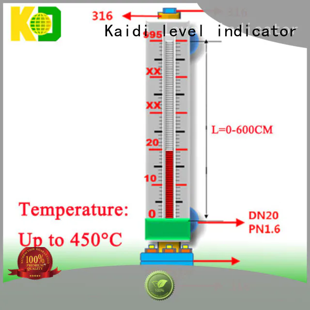 KAIDI magnetic type level gauge suppliers for industrial
