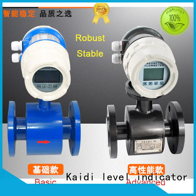 KAIDI turbine flow meter manufacturers for industrial